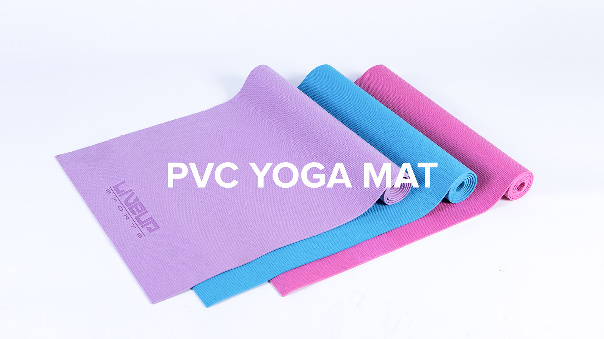 Kit Tapete para Yoga em PVC + Bola de Pilates 65cm - Muvin - KIT-00250